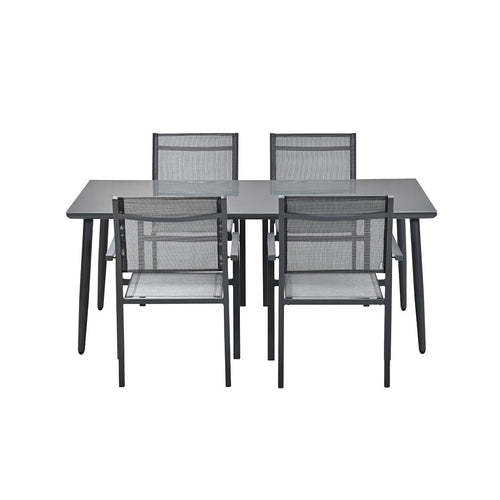 Garden Impressions tuinset Moon - Senna donker grijs 5-delig