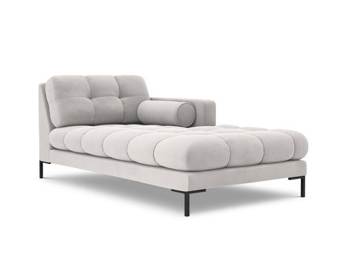 Cosmopolitan Design rechter chaise longue Bali flueel, geld - 185x102x75cm
