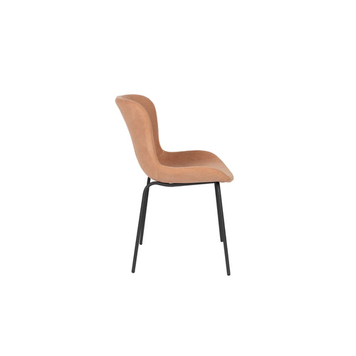 Housecraft Living Junzo Rib Eetkamerstoelen Oudroze - Set van 2 - vtwonen shop