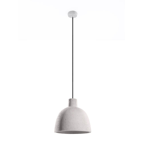 Sollux hanglamp Damaso - 1 lichts - 28  x 128   cm - grijs - vtwonen shop