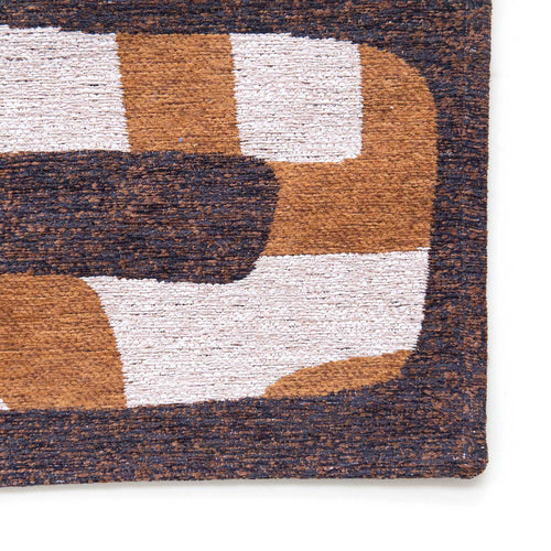 Louis De Poortere vloerkleed Bison - bruin - 140x200cm - vtwonen shop