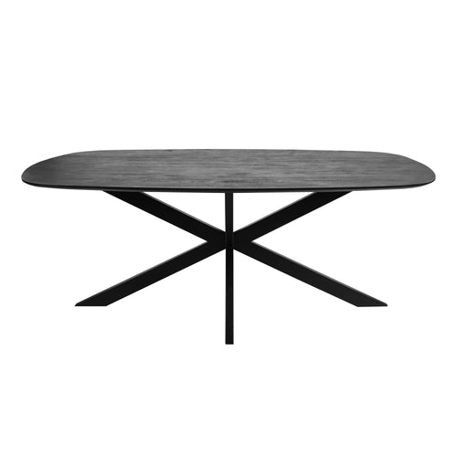 Kick eettafel Dana - 240cm - Zwart - vtwonen shop