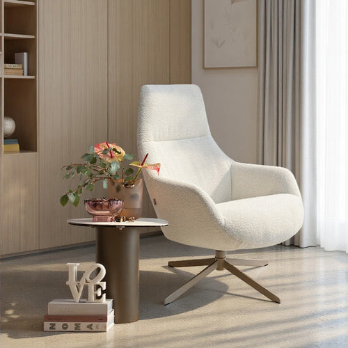 Kare Design Draaifauteuil Mimi creme