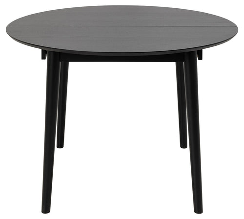 Rebellenclub Eetkamertafel Kristiansand - ø115cm - Zwart - vtwonen shop