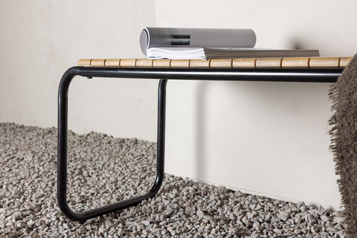 Rebellenclub Tuinbank Aspen - Zwart - vtwonen shop