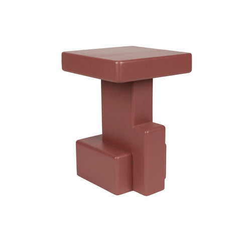 Housecraft Living Blast Bijzettafel Vierkant Marsala Rood