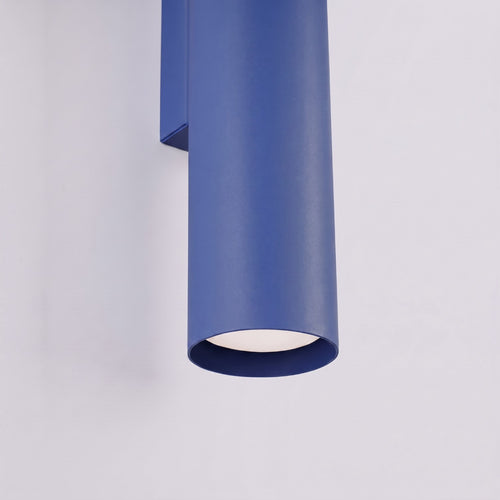 Sollux Lighting Wandlamp LAGOS 2 ultramarijn - 6x8x30cm