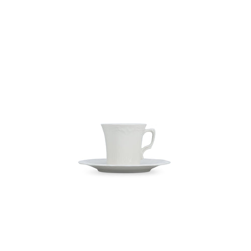 Bonbistro - Schotel 16,5cm ivoor Retro - Set van 6