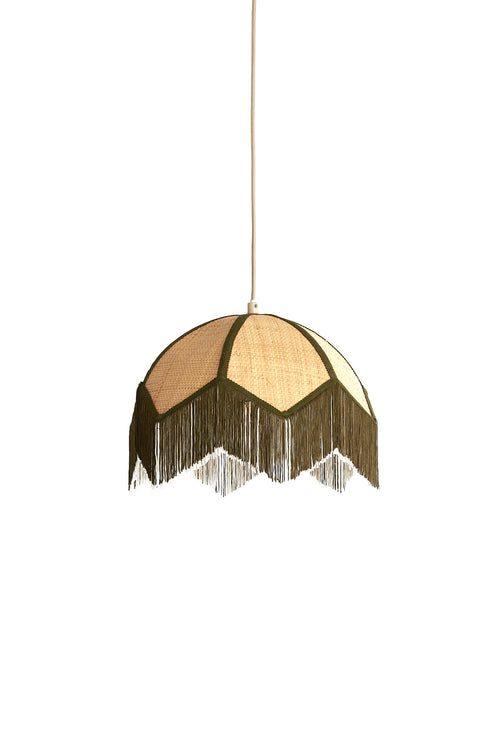 Light & Living hanglamp SULINA - groen - Ø35x28cm - vtwonen shop
