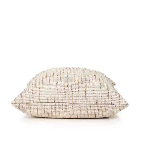 Darcy & Duke sierkussen Natural Tweed - Beige - 55x55cm