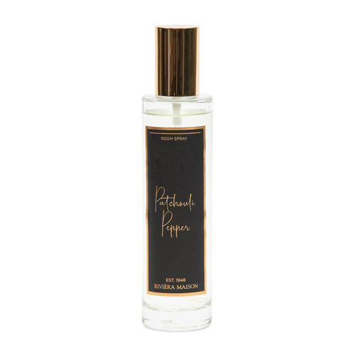 Rivièra Maison RM Patchouli Pepper Room Spray - Glas - Zwart - vtwonen shop