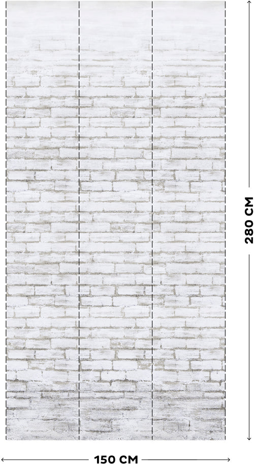 Art for the Home Fotobehang - Londen - Wit - 280x150cm - vtwonen shop