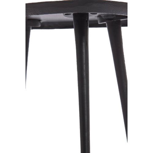 Light & Living bijzettafel PUNO - 48x32x37cm - zwart