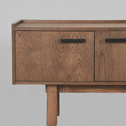 LABEL51 Tv-meubel Cali - Bruin Eikenhout - 190x45x60cm - vtwonen shop