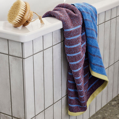 Hübsch handdoek Promenade - katoen - 50x100cm