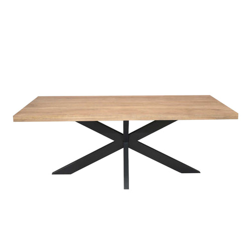 Starfurn Eettafel Dakota - Rechthoekig Naturel Hout - 200x100x76cm