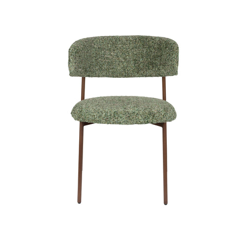 Housecraft Living Claes Eetkamerstoelen Gemêleerd Groen - Set van 2