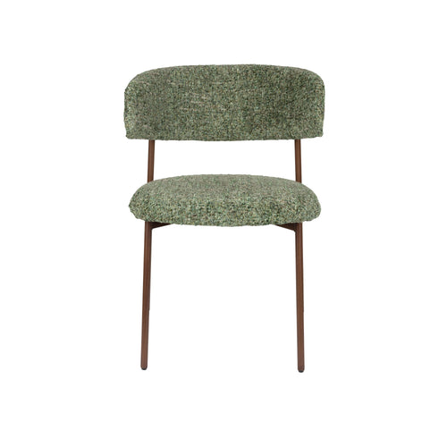 Housecraft Living Claes Eetkamerstoelen Groen - Set van 4