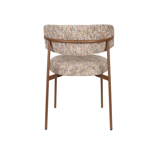 Housecraft Living Claes Eetkamerstoelen Gemêleerd Multi - Set van 2 - vtwonen shop