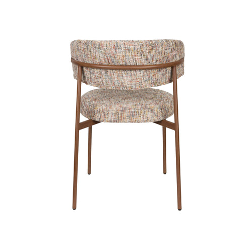 Housecraft Living Claes Eetkamerstoelen Gemêleerd Multi - Set van 6