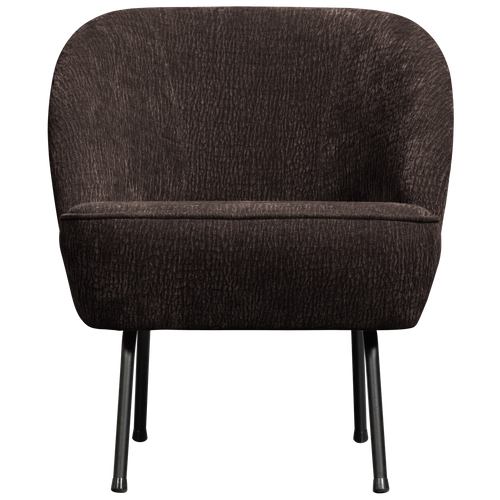 BePureHome fauteuil 3D Vogue - Chenille - Donker Bruin - vtwonen shop