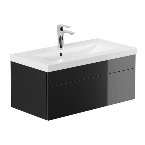 Home Deluxe Badkamermeubel WANGEROOGE BIG Black S