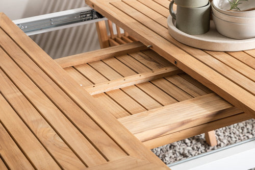 Rebellenclub Rechthoekige Tuintafel Castor - 224 x 100 cm - Wit - vtwonen shop