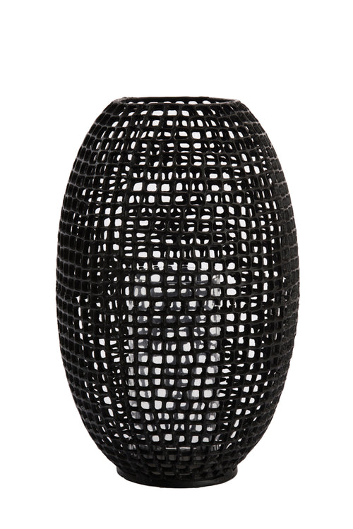 Light & Living windlicht MARCIO - Ø31x50cm - zwart