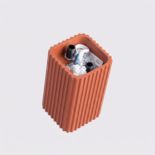 Sollux Lighting Plafondlamp RAYO 10 rode oker - 6x6x10cm