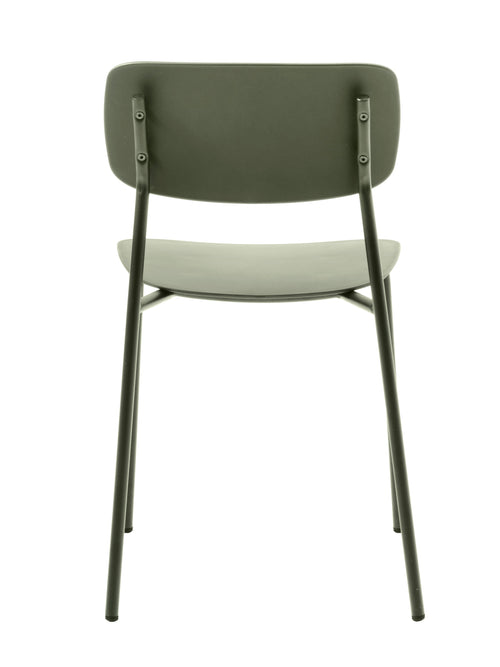 Rebellenclub Eetkamerstoel Strom - Set van 4 - Groen - vtwonen shop