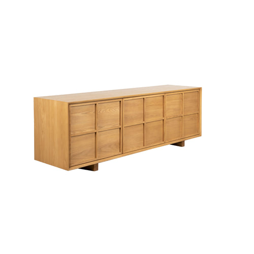 Zuiver Raster Dressoir Laag Naturel