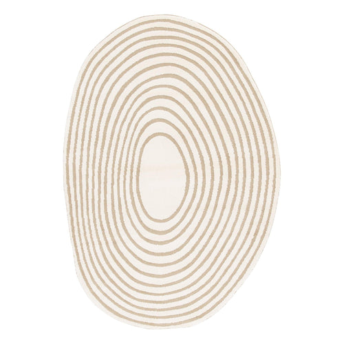 AFK Living vloerkleed Aeon - reliëfeffect - beige - 200 x 290 cm