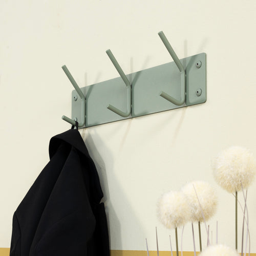Spinder Design kapstok Fusion 3 - Dusty Green - 3 haken - vtwonen shop
