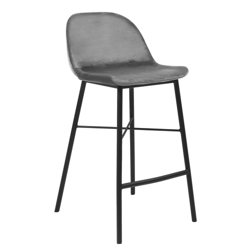 Kick barkruk Jeff - Donkergrijs - vtwonen shop