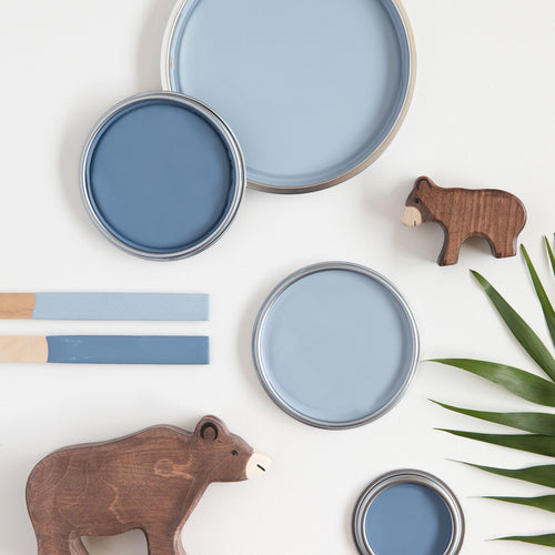 Little Dutch Muurverf Mat - Faded Blue - Blauw - 2,5 liter - vtwonen shop
