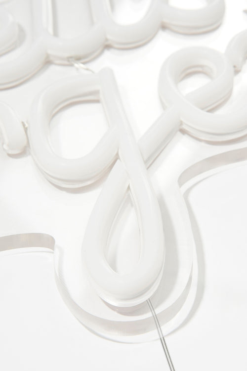 Luca Lighting Hello Gorgeous Neonverlichting met Timerfunctie - L50 x B2 x H28 cm - Rood - vtwonen shop