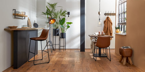 Light & Living kruk RAMY - 40x31x46cm - bruin