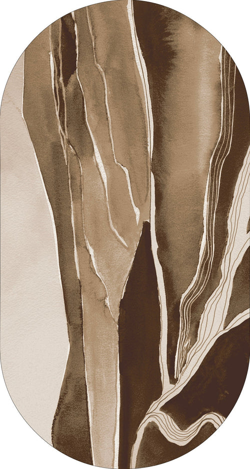 Vloerkleed MOMO rugs x NOŪRA studios - Horizon Brown/ sand capsule 250x350 cm