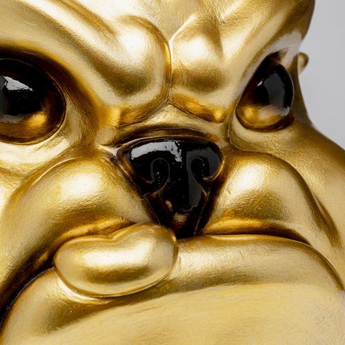 Kare Design Woonaccessoires goud hond woest verfdruppels XL - vtwonen shop