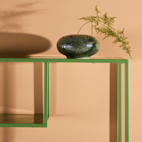 Nest living Jaxx Metalen Boekenkast Groen - 164 x 80 cm - vtwonen shop