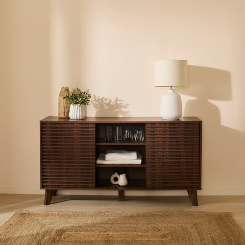 Calicosy - FRIBOURG Buffet - Donker hout - 140x39x75 cm