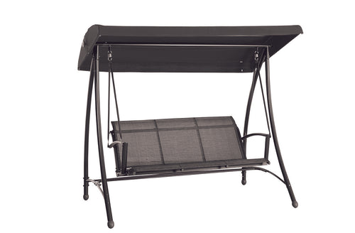 Rubens schommelbank - 3-zits -carbon black - antraciet - vtwonen shop