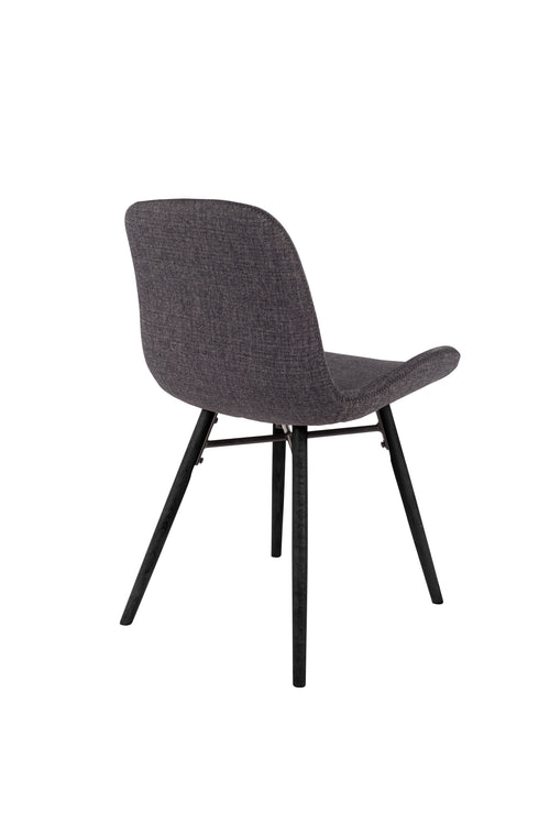 Housecraft Living Lester Eetkamerstoelen Antraciet - Set van 2 - vtwonen shop