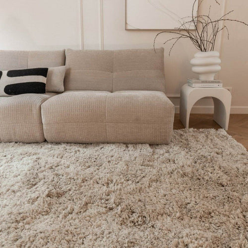 Interieur05 vloerkleed Pilo - hoogpolig - beige - 240 x 340 cm