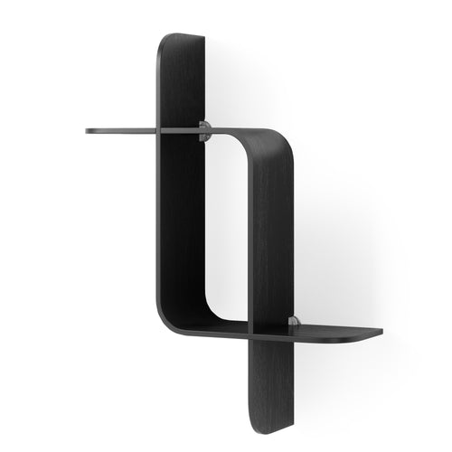 Umbra wandplank Montage - 64 x 48 x 16 cm - Zwart