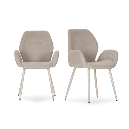 Calicosy - Eetkamerstoel Set van 2 SOLA - 57,5x57x47,5 cm