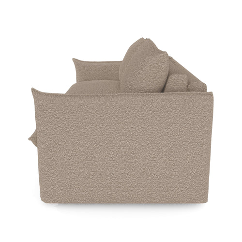Premium Interiors - Snel uitklapbare slaapbank ICON - bouclette mol 208cm