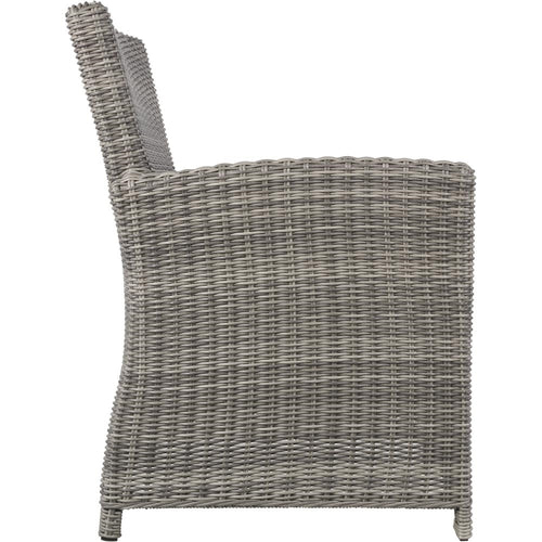 Lesli Living bistrostoel Tropez - grijs - 62x67x89cm - set van 2