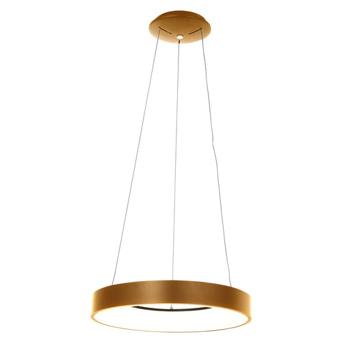 Steinhauer hanglamp Ringlede - 1 lichts - 48x 160 cm - goud - vtwonen shop