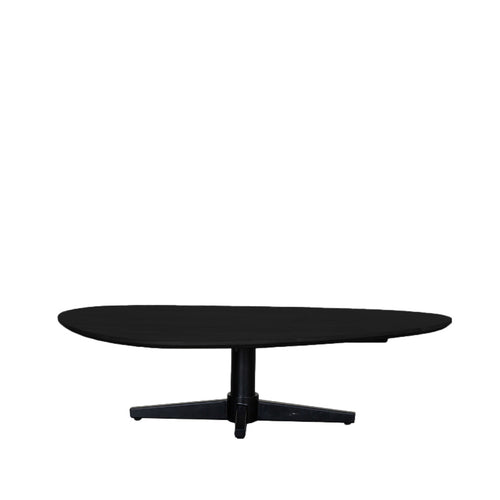 LABEL51 Salontafel Rosie - Zwart Mangohout - 140x75x36cm